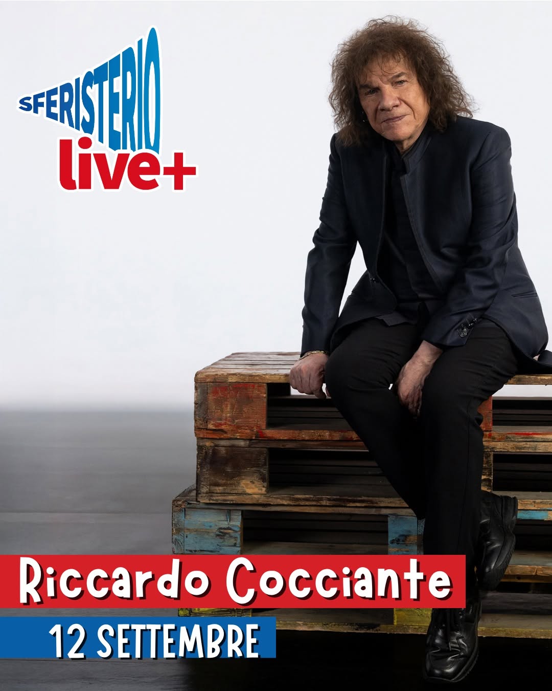 Locandina di Riccardo Cocciante - Sferisterio Live+ 2026