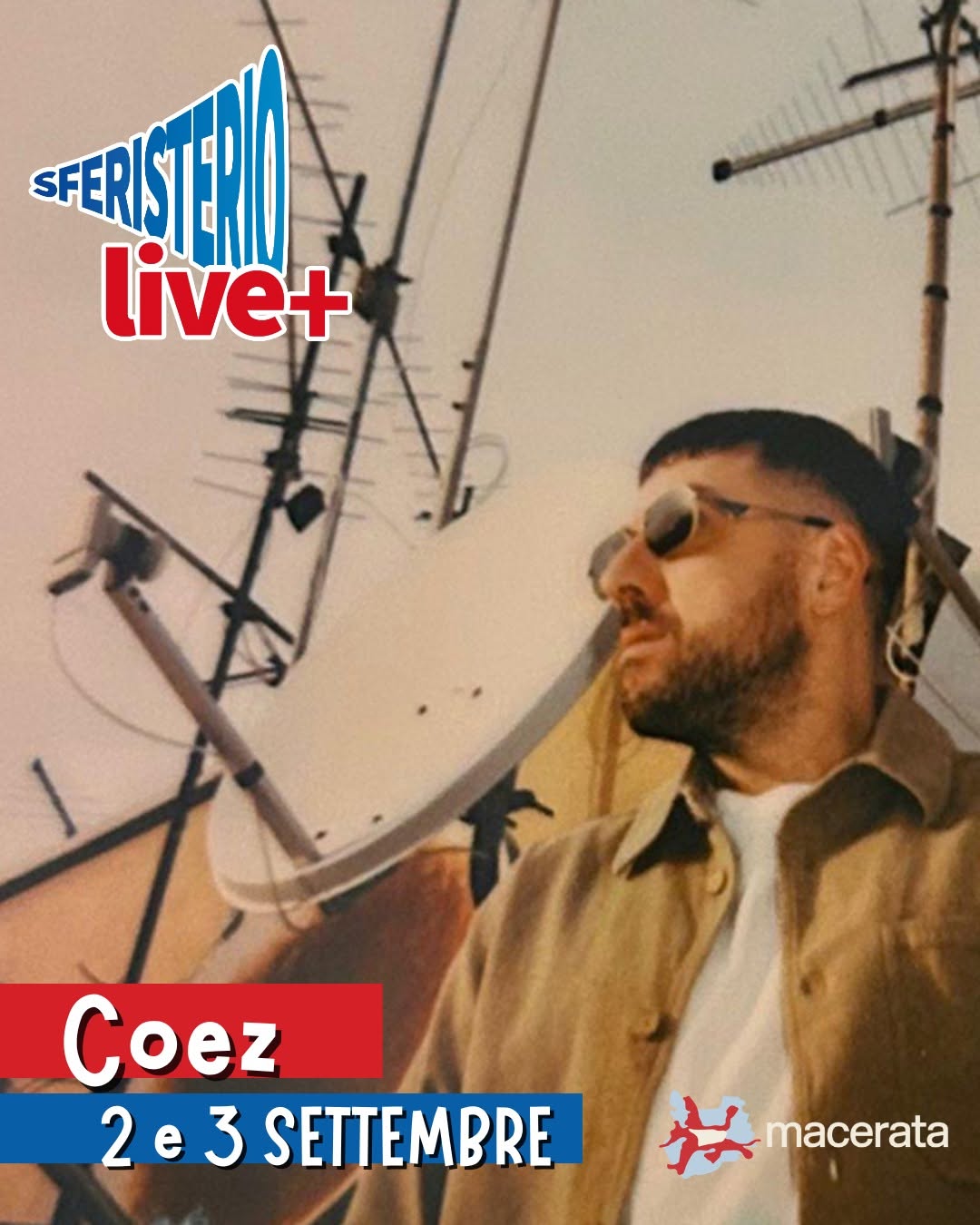 Locandina di SFERISTERIO live+ Coez