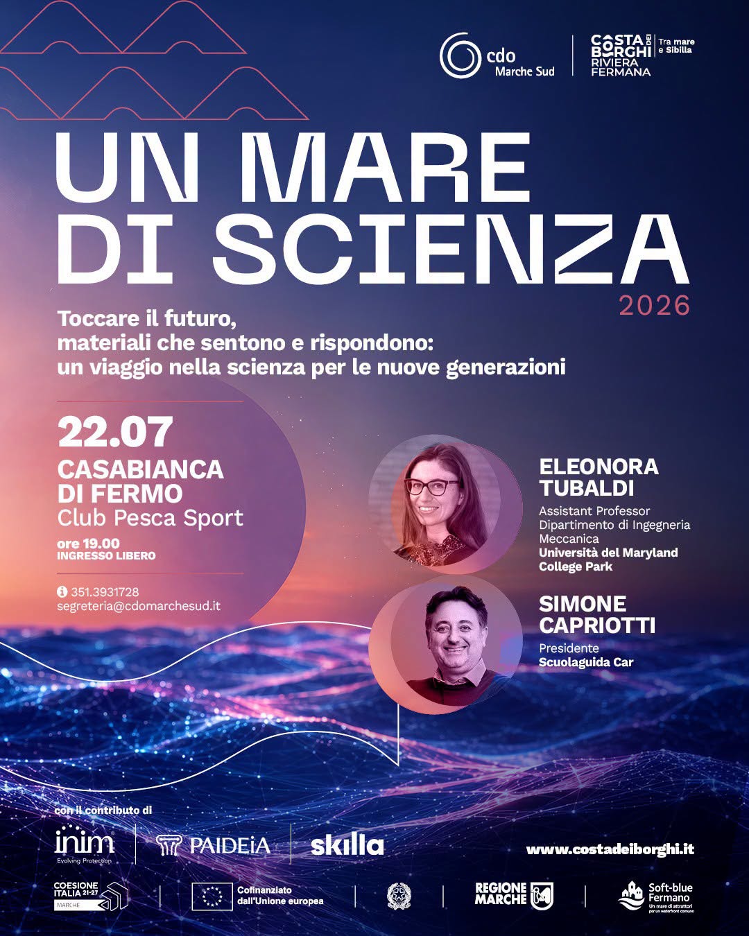 Locandina di UN MARE DI SCIENZA 2026