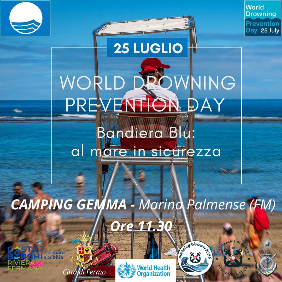 Locandina di World Drowning Prevention Day