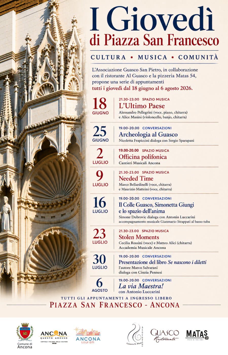 Locandina di I Giovedì di Piazza San Francesco