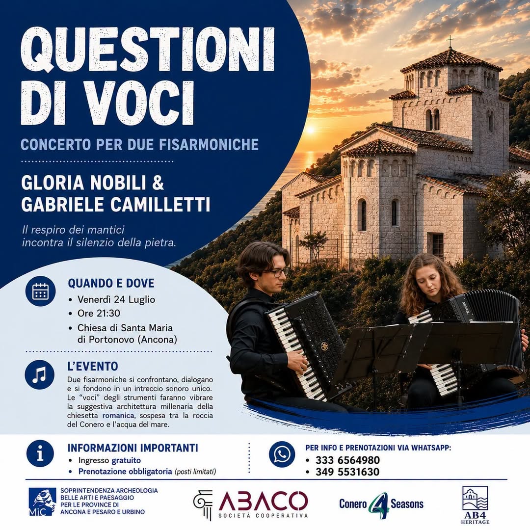 Locandina di QUESTIONI DI VOCI - CONCERTO PER DUE FISARMONICHE