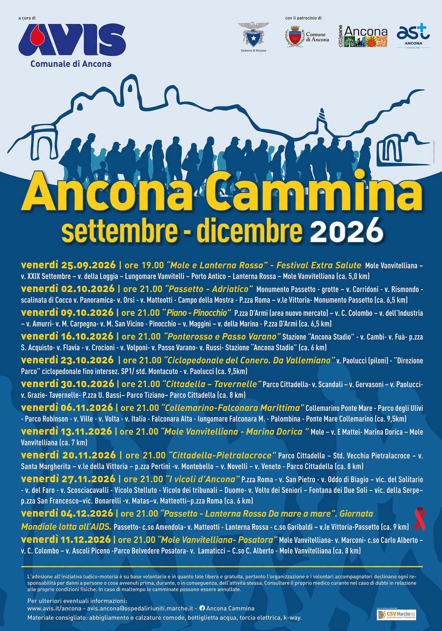 Poster for Ancona Cammina