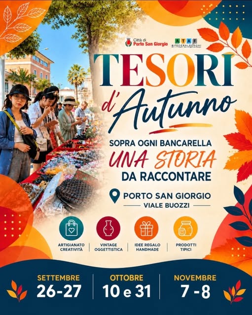 Poster for FESTA DEI MARCHI TESORI d'Autunno