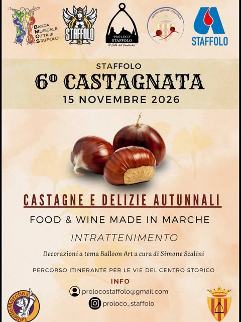 Plakat von 6º CASTAGNATA